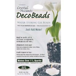 Midnight Black DecoBeads -Garden of Petals Black Beads Pkg 350 bc3125d1 15e21eee 531a 41de 8d56 81f25b1654c8