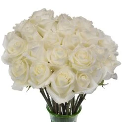Polar Star White Rose -Garden of Petals Polar Star White Rose Wedding Bouquet Idea 34 2187 l