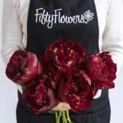 Buckeye Peonies For April Delivery 7 Buckeye Peonies For April Delivery -Garden of Petals buckeye peonies wholesale flowers apron a164d