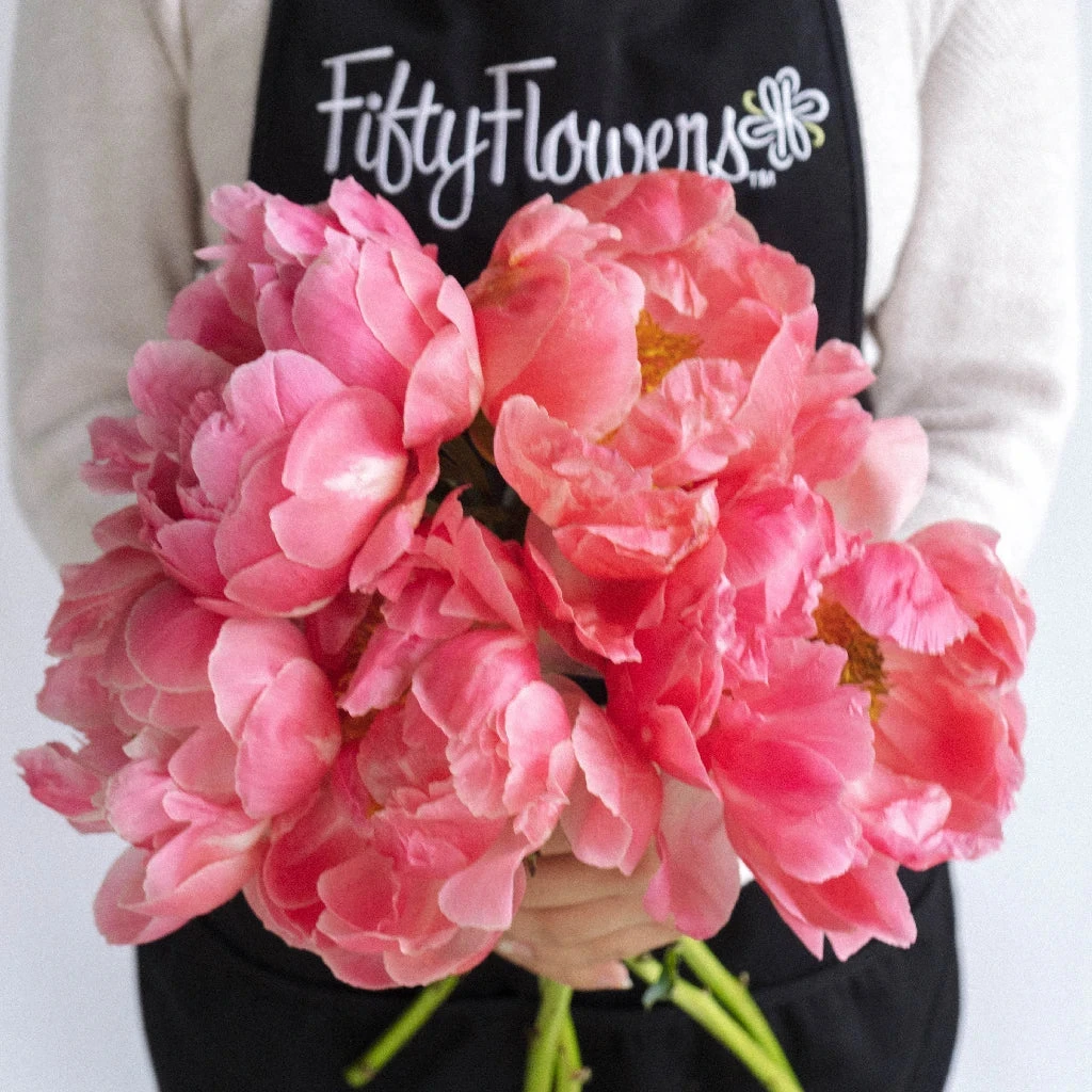 Coral Peony Flowers For June Delivery 4 Coral Peony Flowers For June Delivery - Image 4