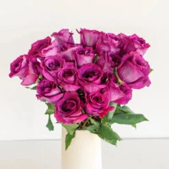 Fuchsia Mamy Blue Garden Rose -Garden of Petals fuchsia mamy blue garden rose wholesale flowers vase a8f4d