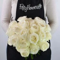 Proud White Rose -Garden of Petals white rose flowers bulk 14 4453 l 2a3890e6 175e 48fc a09f e9323e37db28